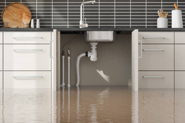 Water damage restoration process in OH